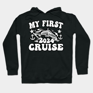 My First Cruise 2024 Vacation Matching Family Cruise Hoodie